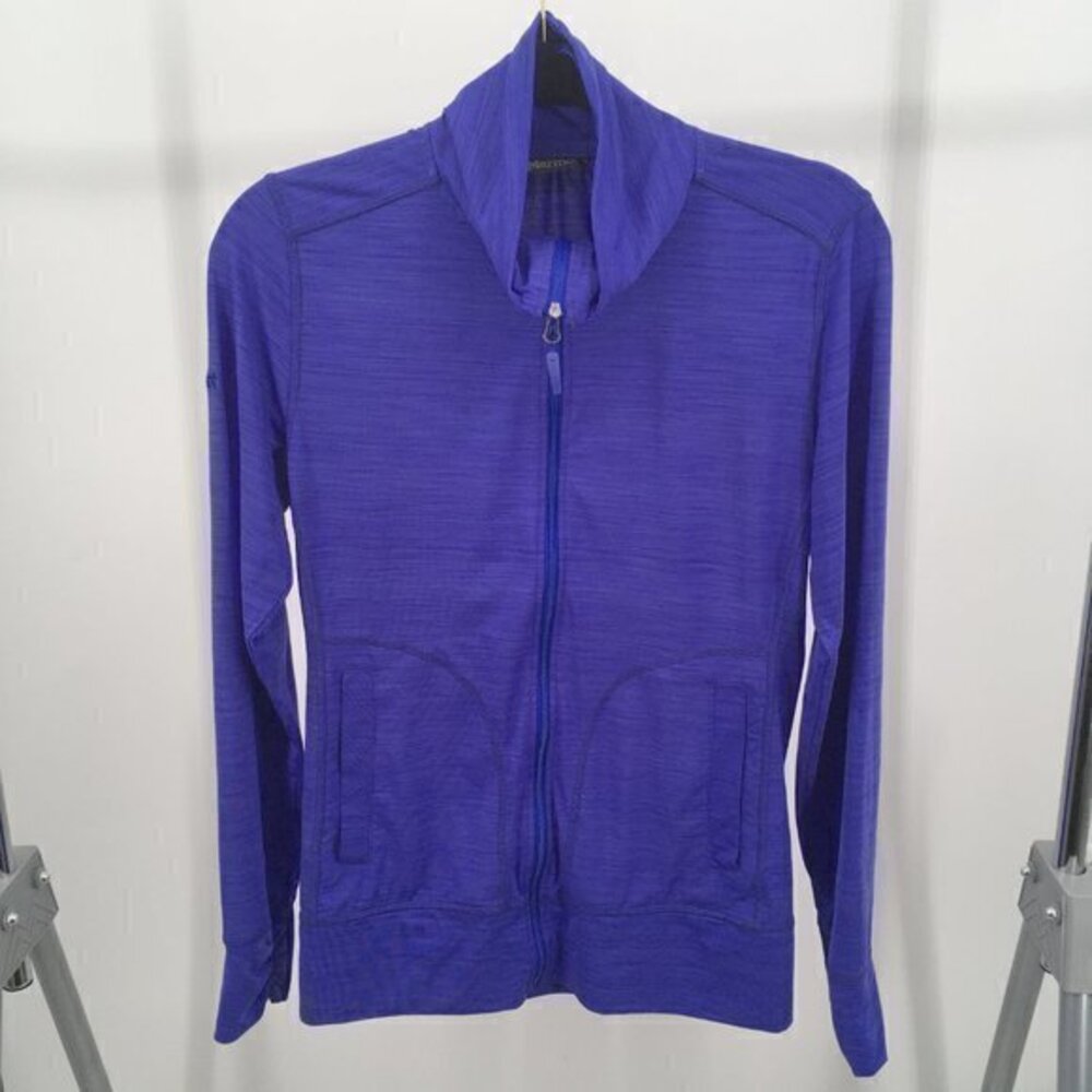 Marmot Full Zip Long Sleeve Athletic Jacket M Blue